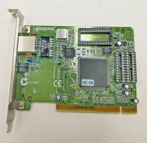 Vintage - Kingston Network Adapter Kne100tx - Tested Works - Ethernet