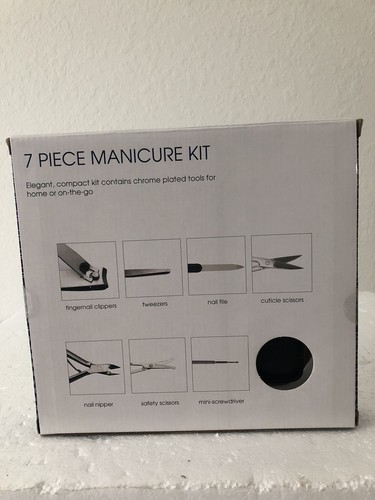 7-PIECE PIECE MANICURE KIT NEW IN BOX. - Picture 8 of 11