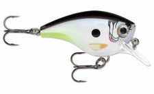 Rapala BX Brat 06 - Hot Dang - 2" 3/8 oz Balsa Square Bill Lure 