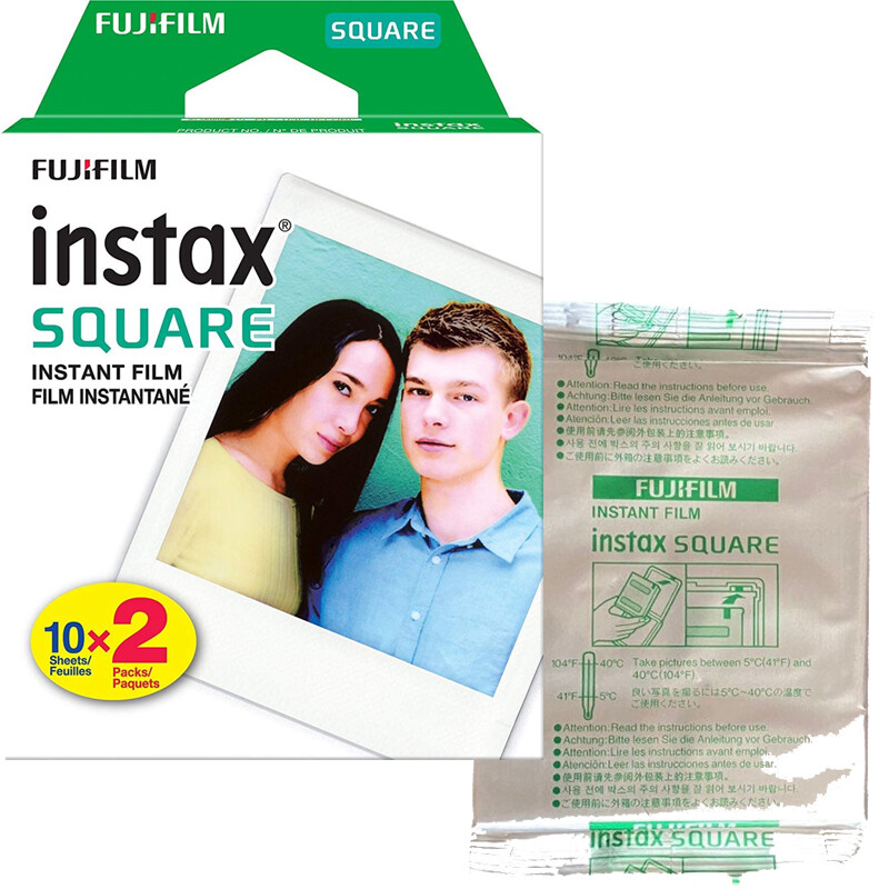30 Sheets Fujifilm instax SQUARE Instant Film for SQ1, SQ10, SQ6