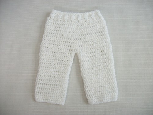 Crochet Baby Set - Blanket Sweater Poncho Pants Hat Booties 0-3m Handmade Gift - Picture 4 of 8