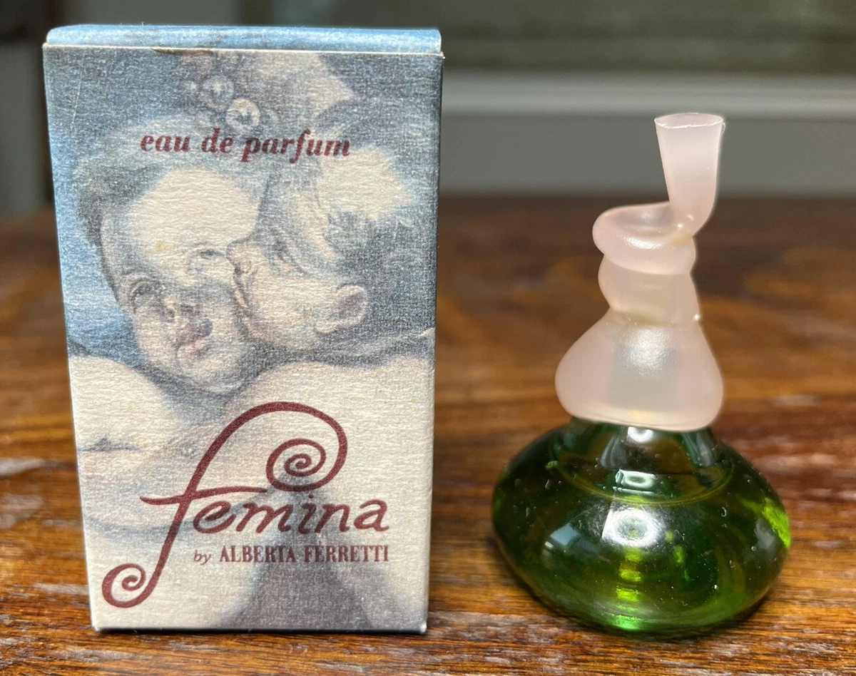 ALBERTA FERRETTI Miniature FEMINA - Eau De Parfum - 7.5 ml / 0.25 oz  Collectible