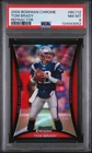 2008 BOWMAN CHROME REFRACTOR #BC112 TOM BRADY PSA 8