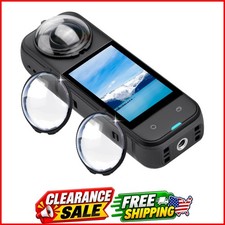 X5 Lens Guard for Insta360 X5, High Transparency Tempered Glass Lens Protect...
