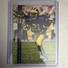 Classic Games 1992 Four Sport Desmond Howard #76 Michigan Wolverines Rookie