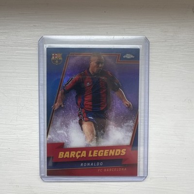 Ronaldo 15.05.2022 Topps Chrome FCB Barcelona Legends Parallel R9