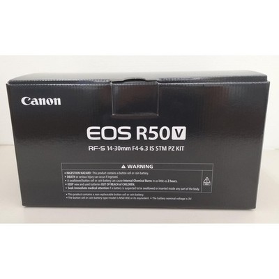 Canon EOS R50V RF-S14-30 IS STM PZ K Digitale Spiegellose Kamera Brandneu Japan