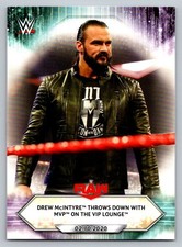 2021 Topps WWE #16 Drew McIntyre Throws Down with MVP on The VIP Lounge