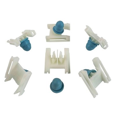 10x Zierleiste Schweller Clip Klammer mit Tülle für VW Passat B5 3B | 3B0853576