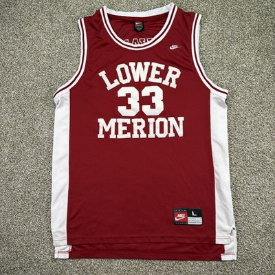 Kobe Bryant Nike Jersey Lower Merion #33 High school Size Large Red