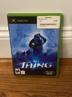The Thing Microsoft Original Xbox Complete w/ Manual CIB Tested Black Label Game