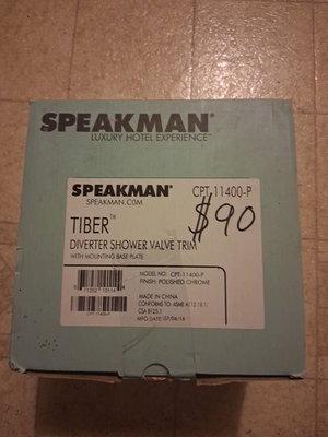 #ad Speakman Tiber Pressure Balance Valve Trim with Diverter CPT 11400 P $90.00