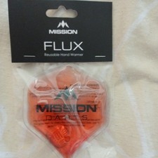 Hand Warmer, Mission Darts Flux Luxury Reusable Flight Shape Pocket Warmer