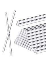 30 Pieces 12 Inch Acrylic Dowel Rods for DIY Crafts Acrylic round Rods Strip Sti
