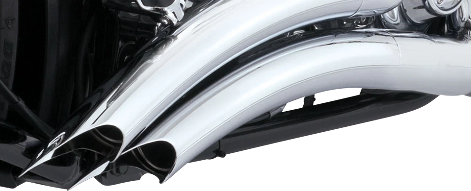 Vance & Hines Big Radius Chrome Exhaust 2013-2017 Harley Breakout / CVO Foto 4 de 4