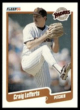 1990 Fleer Update Craig Lefferts San Diego Padres #U-57