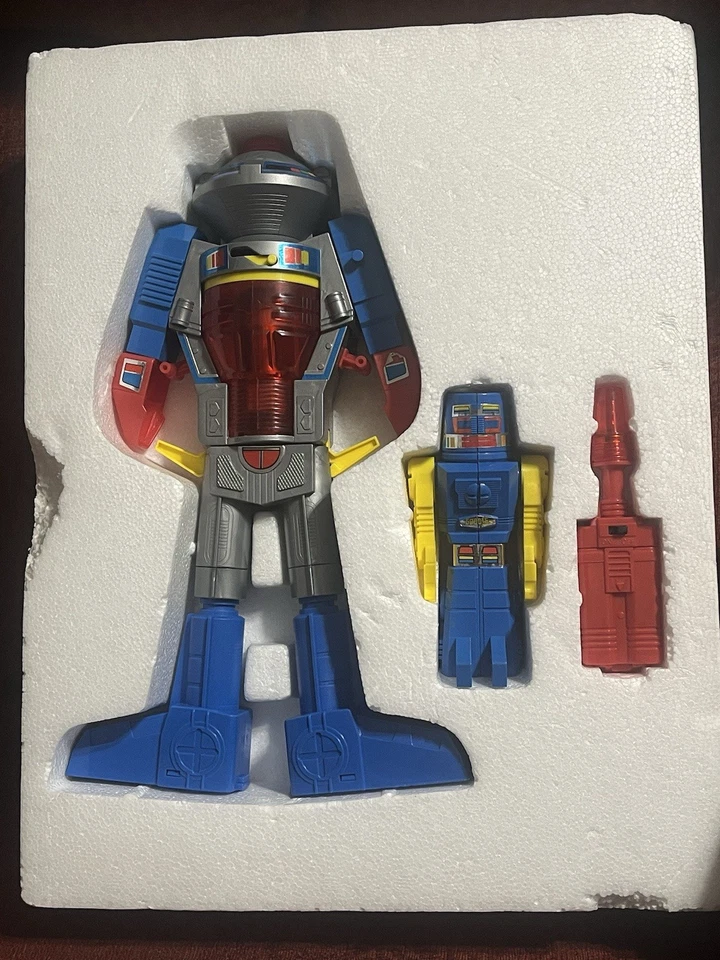 1985 Go Bots Mighty Robots Cap Rifle & Robo Scope ORIGINAL BOX 59762 HOT CHAMBER - Image 3 of 4