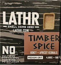 Lathr Soaps New Bar Timber Spice