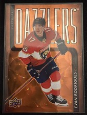 25-26 UD Series 2 Hockey Orange Dazzlers DZ-88 Evan Rodrigues