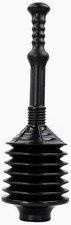 Professional Bellows Toilet Plunger High Pressure Accordion Plunger for Heavy