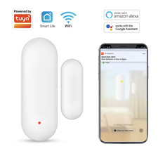 Tuya Smart Wifi Door Sensor Smart Home Open Close Detector Smartlife App Control