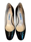 Authentic Prada Shoes In Black Patent Leather Heels- Size EU 36- Excellent Cond — photo 1