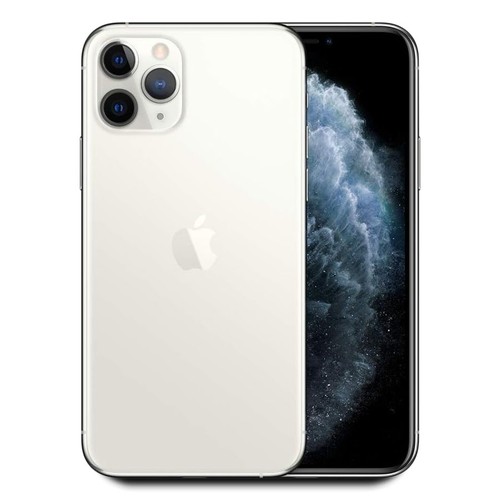 Apple iPhone 11 Pro Max 64GB Unlocked 6.5" - (Silver) A2161 w/1 Year Warranty
