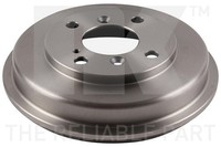 2X NK Bremstrommel 252547 FüR Ford Fiesta CCN CB1 6 Van KA 3 UK FK TK Ecoboost