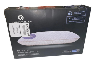 NEW IN BOX  BEDGEAR PILLOW BALANCE PERFORMANCE SIZE 0.0