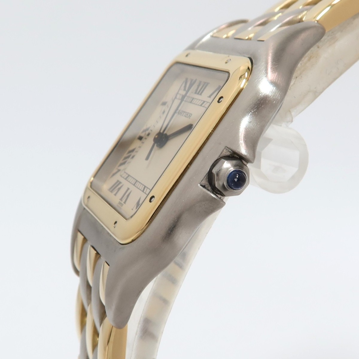 Cartier Panthere Jumbo 3-Row 18K Yellow Gold & Stainless