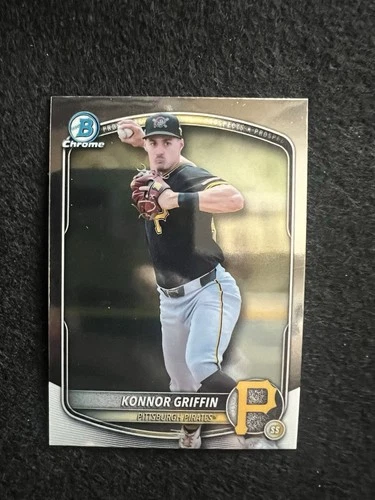 2025 Bowman Chrome Draft Konnor Griffin RC #BDC-102 Pittsburgh Pirates