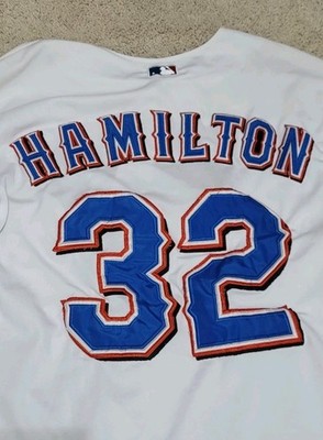 Texas Rangers Josh Hamilton 32 Majestic Authentic 50 Cool Base Size 54