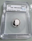 2006 Ronald Reagan Proof Dime 1/10oz .999 Fine Silver ICG - PR70 DCAM