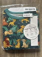 Little Sleepies Disney Pajamas Set 3T Short Sleeve Shorts Pajamas Simba Sky