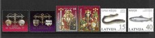 Latvia 1994 - 2005 MNH (3 Sets) sg 406/7, 434/5 & sg 641/2