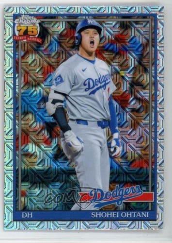 2026 Series 1 1991 Topps Chrome Silver Pack Mojo Shohei Ohtani #91C-47 12ok