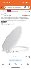 Clirass Elongated Non-Electric Bidet Toilet Seat Dual Nozzle Adjustable Pressure