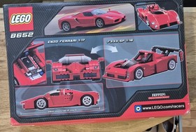 LEGO Racers: Enzo Ferrari 1:17 (8652) RARE New Sealed Box, 477 Pcs. Retired Rare