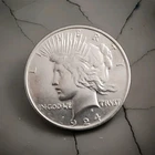 1924 P SILVER PEACE DOLLAR 90 % Silver BU
