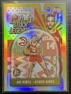 2025-26 Topps Basketball Asa Newell Limited Stock Legends RC #LST-23 Target
