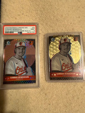 2025 Bowman  Chrome Gunnar Henderson Gold 1/1 SUPERFRACTOR & 2025 1/1  rose gold
