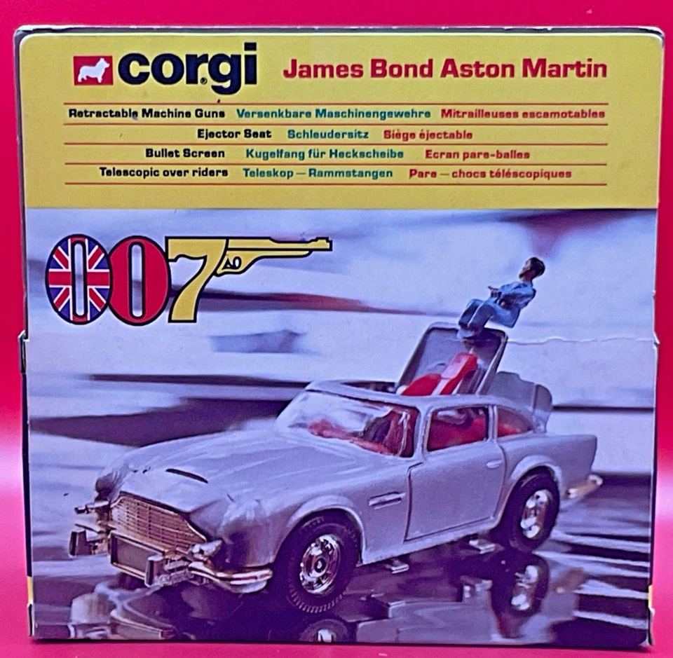 1979 CORGI JAMES BOND 007 ASTON MARTIN DB5 NIB 1:36 SCALE - Image 4 of 4