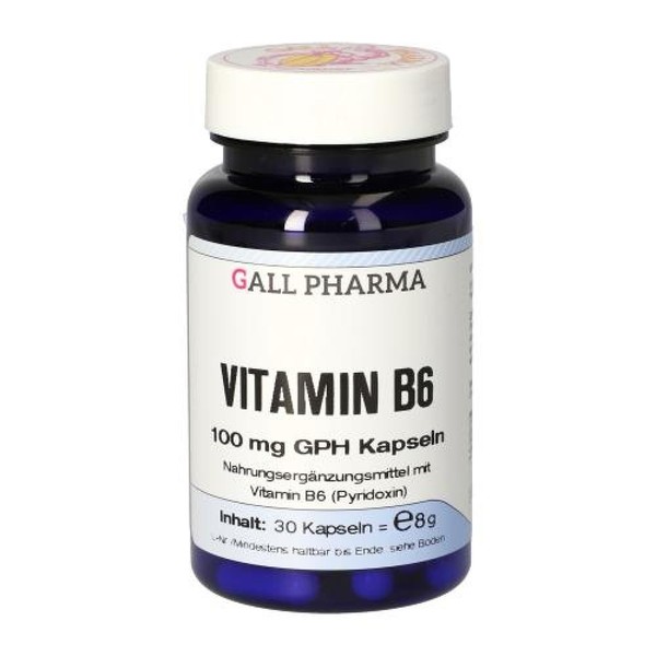 Vitamin B6 100 Mg Gph Kapseln 30 St-image