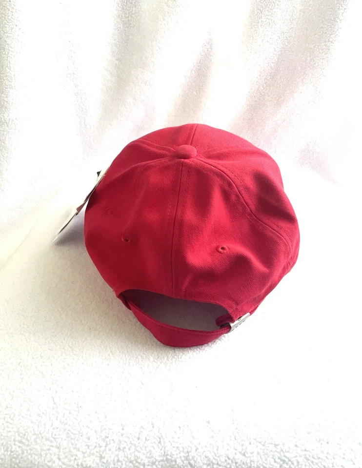 Audi Emblem Baseball Cap Hat Red New Genuine OEM Accessory Gift - Image 4 of 4