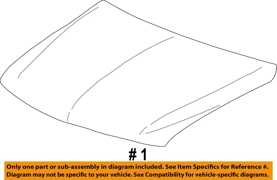 Capó usado se adapta a: Cadillac Escalade 2005 grado C Foto 4 de 4