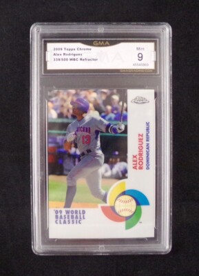 2009 WORLD BASEBALL CLASSIC 限定カード Alex Rodriguez 2009 Topps Chrome WBC Dominican Republic MINT