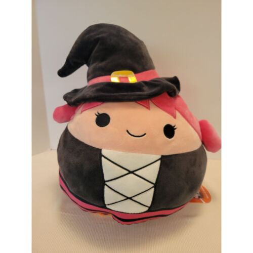 Squishmallows FlipaMallows Wexla & Johanna 8" Plush Halloween Witch & Cauldron