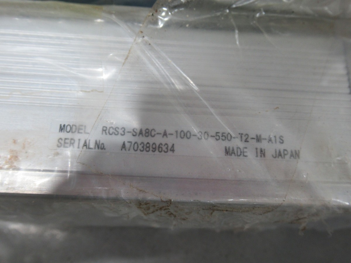 IAI Robo Cylinder RCS3-SA8C-A-100-30-550-T2-M-A1S G8 IAI Robo Cylinder RCS3-SA8C-A-100-30-550-T2-M-A1S G8