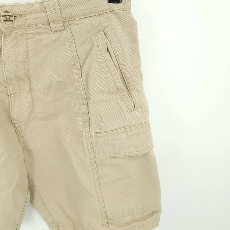 Jachs Cargo Shorts Mens 30 Beige Relaxed Fit Utility Wear Pockets Hiking - Image 2 of 4