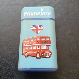 A Collectible London Themed Flamejack Lighter in Very Good Condition. Rare.